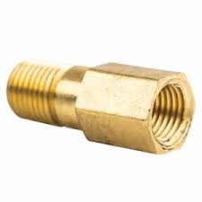 LUBE  #106004   STRAIGHT ADAPTER 1/8BSPT M X M8X1 F 4MM