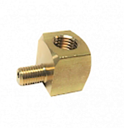 LUBE  #106075   ELBOW ADAPTER M6X.75 M X M8X1 F