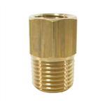 LUBE  #106081   STRAIGHT ADAPTER  1/8 BSPT-M X M8X1-M  4MM