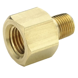 LUBE #207001 STR ADAPT 1/4 BSPT M X M14 X 1.5 F 8MM