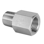 Bijur #35629-1 Str Connector 1/8 NPT  M x 1/8 NPT F