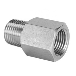 Bijur #35629-1 Str Connector 1/8 NPT  M x 1/8 NPT F