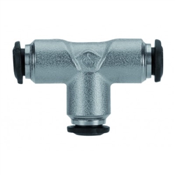 Aignep #50230N-4 4mm Tube Union Tee Push-In