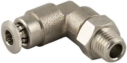 Aignep #58110-4-M6X1, 4mm Tube x M6X1 90 Swivel Push-In