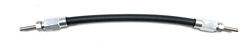 Bijur Ref. #85225-20 High-Pressure Hose 20" 4mm Studs