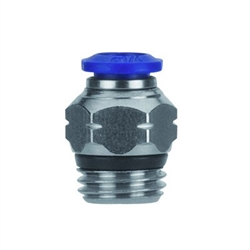 Aignep #87000-04-04  1/4 Tube x 1/4 Str. Push-In
