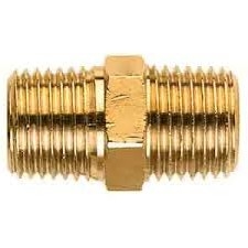 Bijur Straight  Nipple 1/8 NPT  #A4019