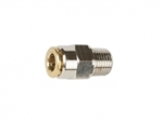 Bijur AR5206  1/4" OD x  1/8" NPT Str Push-In