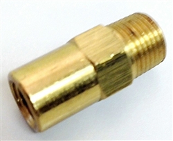 Bijur Check Valve  2#  Adapter Type 1/8 M x 5/16-24 F  #B3815