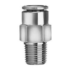 FL244057 1/4" Tube x M6X1 Str  Push-Lock