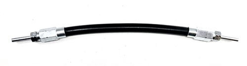Flexible Oil Wire Wrap Hose 5/32" x 15.75"L FHCY-53204 Bijur Type SSS 